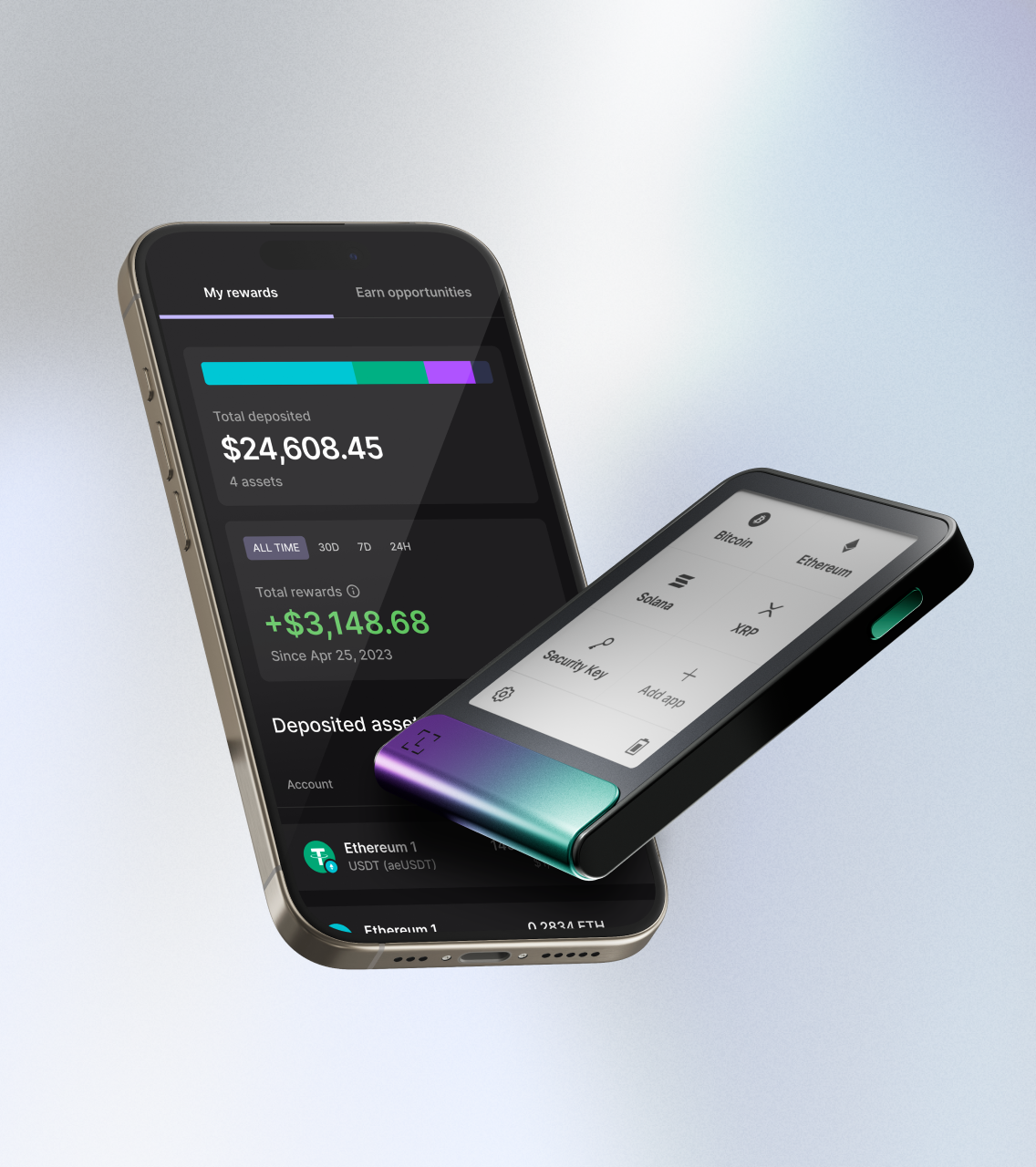 Put your crypto to work